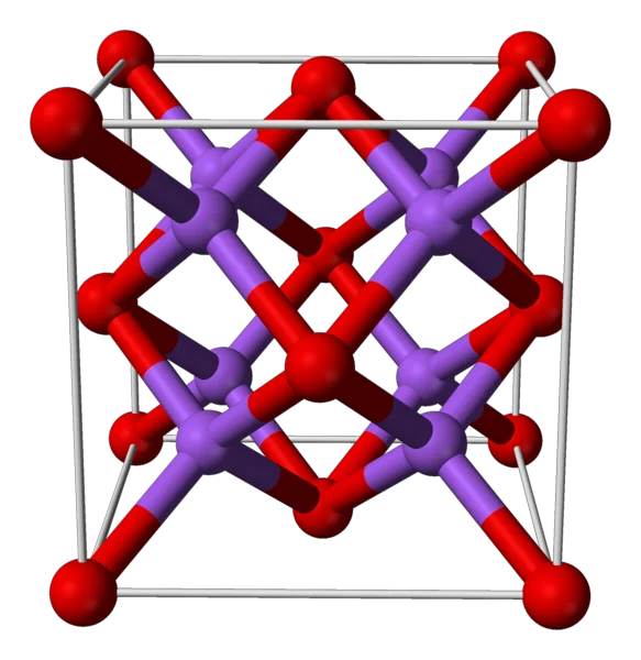 Lithiumsulfid-Kristallstruktur